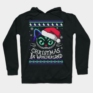 Christmas in wonderland ugly christmas sweater Hoodie